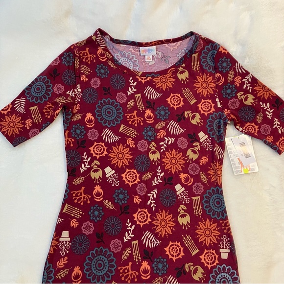 Lularoe Julia Dress Size XS, NWT - Picture 6 of 6